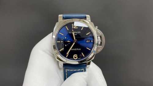 沛纳海688 白壳蓝面 44Mm 自动上链机械机芯 顶级品质