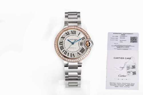 Sj出品 半间金 钻 新品: 卡地亚 Cartier 蓝气球系列 H1 史上制作难度最大的蓝气球 全新四件套，壳圈分离，全新细节，秒杀市面普通电镀半间， 33M