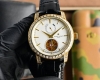 650最新出品江丹诗顿-Vacheron Constanti。阁工楼匠独一无二版 再火创爆奇迹。经典之作镶钻版！ ①搭载着全自动机械陀飞轮机芯 ②表盘采用江诗丹