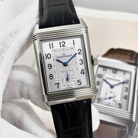 Reverso Classic Large Duoface Small Second男款翻转系列：尺寸：49Mmx29Mm、研发精密铸造而成，精选854A 2手 - 点击图像关闭