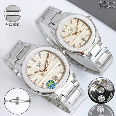 白壳 金壳 钻50 新的伯爵Polo Date 150周年纪念版腕表。Tw伯爵超薄Piaget Polo系列情侣对表，人称小鹦鹉螺！ 伯爵钢王 一款优雅的运动腕