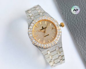 统一价: A 爱彼 是真男人就得带爱彼 拥有Ap，全新圈口搭配方钻圈，采用进口西铁城改324机 全自动机械男士腕表，皇家橡树50周年系列 15510 搭载316