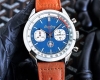 百年灵 Breitling 复仇者系列 日本多功能石英 43*13Mm 拱桥强化玻璃 军用表带 原装扣 复仇者黑鸟侦察机 承载着改变历史的使命