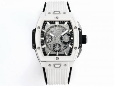 宇舶Hublot-全新彩色“陶瓷工艺” 灵魂Big Bang系列 以赛车为灵感，推出全新Spirit Of Big Bang限量腕！腕表结合Spirit Of