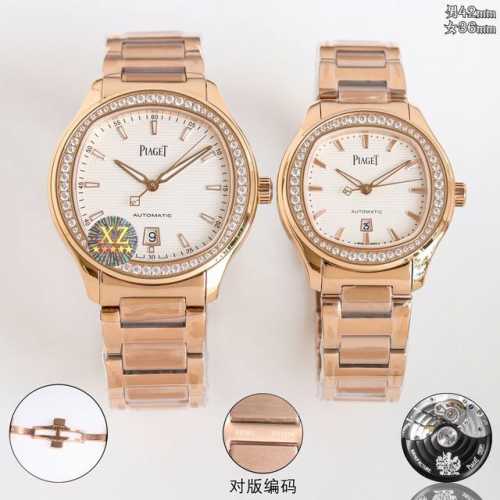 经典独特 : 白 玫 砖+50 Tw伯爵超薄piaget Polo系列情侣对表，人称小鹦鹉螺！ 伯爵钢王 一款优雅的运动腕表，可商务亦可运动休闲。欢迎对比细节: