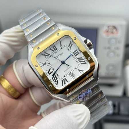 Thb出品 卡地亚间金山度士 9015机芯 - 点击图像关闭