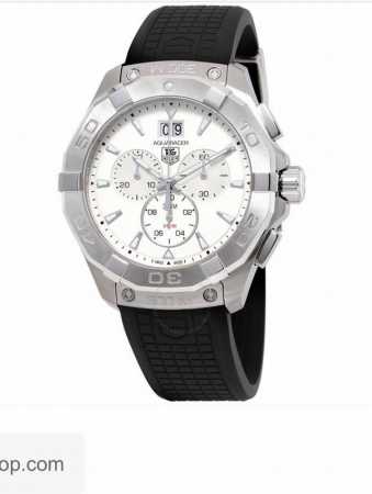 泰格豪雅胶带爆款。Original Tagheuer,泰格豪雅竞潜系列 石英计时男表， 0+。 ~43Mm表径，蓝宝石镜面，超强夜光指针，原装金机芯，支持拆机， - 点击图像关闭