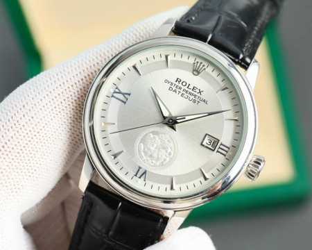 白 金+50 店家爆款主推 劳力士 Rolex 招财貔貅 升级版本 男士腕表 采用独特的表盘设计 搭配招财貔貅的3D立体感，整体效果更显高档奢华的劳力士， 初识 - 点击图像关闭