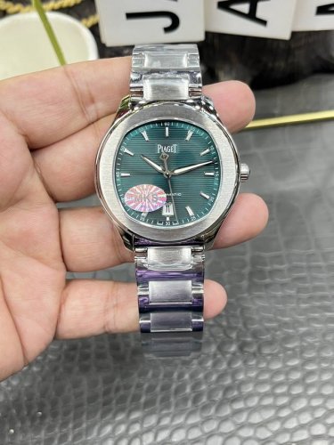 Mks伯爵piaget-polo S系列 42Mm*9.5Mm 美优达9015改Cal.1110精磨全自动机械
