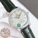 欧米茄 Omega 海马系列 1948腕表 重磅来袭！欢迎品鉴！ 独家定制8806至臻天文台一体机芯，纹理、结构、摆轮位置和镂空均与原版一致，运转美态清晰可见，