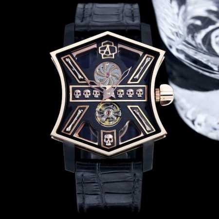 Artya 八音盒 全网首款打造，继Rm后的又一款全新设计风格腕表！独特的八角形外表，镂空式字面。飞轮全自动机芯，澳洲小牛皮，原装针扣！火爆促销！ - 点击图像关闭