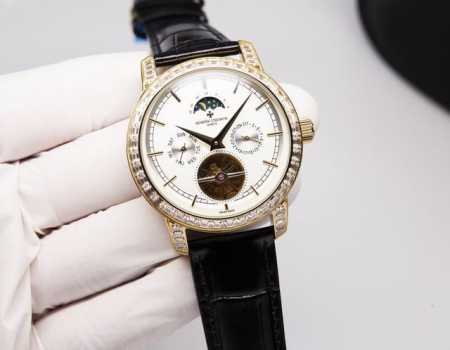 白皮 . 金20. 钢带20. 最新出品 江丹诗顿-Vacheron Constanti。阁工楼匠独一无二版 再火创爆奇迹。经典之作升级版！ ①搭配多功能月相陀 - 点击图像关闭