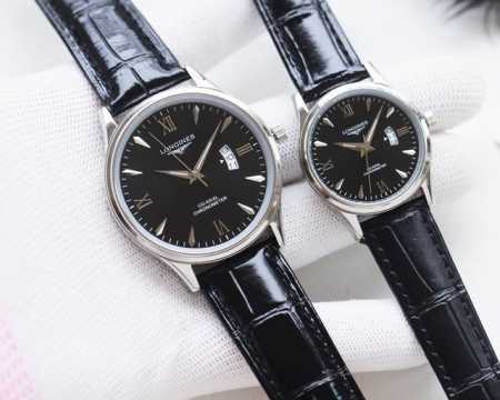 白壳 金壳+20钢带20品牌：浪琴-Longines类型：情侣腕表壳套：顶级版316精钢L表带：进口小牛皮表带 316L精钢表带机芯：进口石英机芯镜面：矿物质防 - 点击图像关闭