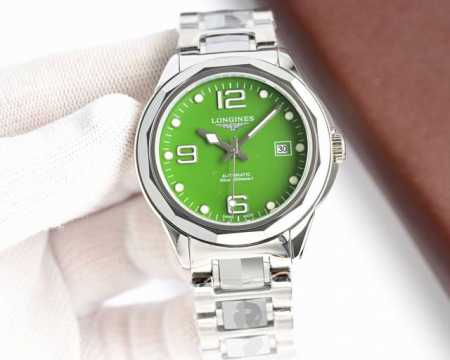浪琴-Longines 类型 男士腕表 机芯 日本机械机芯8215 材质 316L精钢表壳 表镜 蓝宝石玻璃镜面 皮质 精钢表链钨钢带 尺寸 直径40Mm 厚度 - 点击图像关闭
