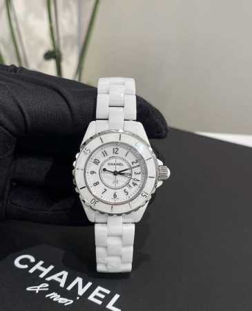 出货实拍所见即所得～ Chanel J12 33Mm38Mm银数字银针石英款 - 点击图像关闭