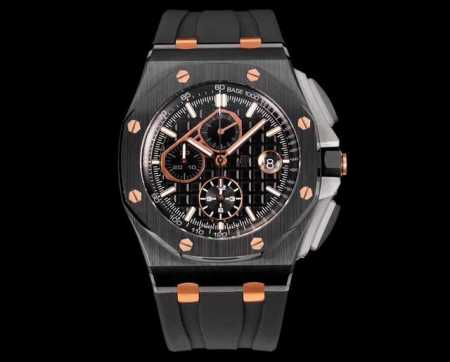 Hbf Factory 陶瓷圈口版本 爱彼 Audemars Piguet 皇家橡树离岸型皇家26041， 封顶之作 杜绝一眼假”在ＪＦ厂原有的基础上 潜心研发 - 点击图像关闭