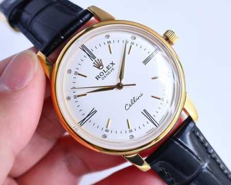白壳 金壳 Rolex劳力士 .切利尼 一块彰显绅士风度 适合参加各种活动场合的不二之选的男士腕表 搭载着精准稳定的9015进口机芯.每小时振频 0次 零返修质 - 点击图像关闭