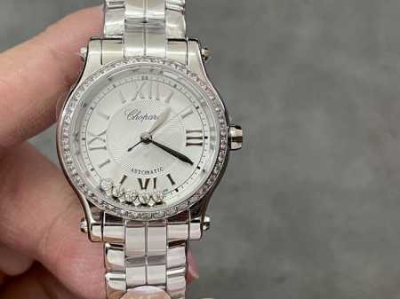 yf 萧邦 快乐钻 30Mm Happy Sport Medium Automatic系列 278559-3001 台湾厂新品来袭 目前市场最高版本 特别推荐 - 点击图像关闭