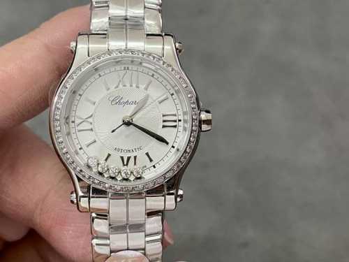 yf 萧邦 快乐钻 30Mm Happy Sport Medium Automatic系列 278559-3001 台湾厂新品来袭 目前市场最高版本 特别推荐