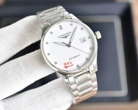 皮带白壳 金20 钢带20 浪琴 Longines精品男士腕表 经典大三针设计 尊贵大气 绅士风范 卓越品质 热卖全城 采用香港明珠4813全自动机械机芯 稳定 - 点击图像关闭