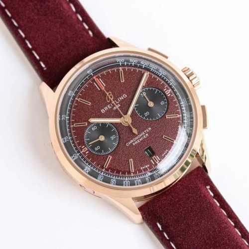 顶级复刻 Tw新品 百年灵 璞雅b01计时腕表premier B01 Chronograph 吴彦祖同款 Bn5 材质 316L精钢 直径 42毫米 厚度 13