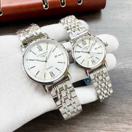 白 -金 钢带+20。最新经典浪琴-Longines 情侣对表 原装进口石英机芯 钢化玻璃 316L精钢表壳 直径男40Mm女30Mm 厚8Mm如果今天的阳光停 - 点击图像关闭