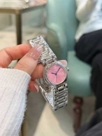 三码合一26.5Mm 浪琴Longine心月系列手表，女士超美气质范，时尚石英腕表，适合各种场合。大气场从心月系列开始～2个款式，罗马数字款和带钻款，完美品相质 - 点击图像关闭