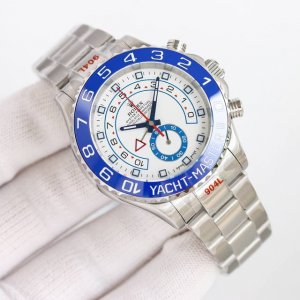 品牌：劳力士 Rolex 系列：游艇名仕型Ⅱ 款式：自动机械，44毫米，男士 材质：316L精钢，微纳米电镀；劳力士Ring Command旋转外圈 双向90O
