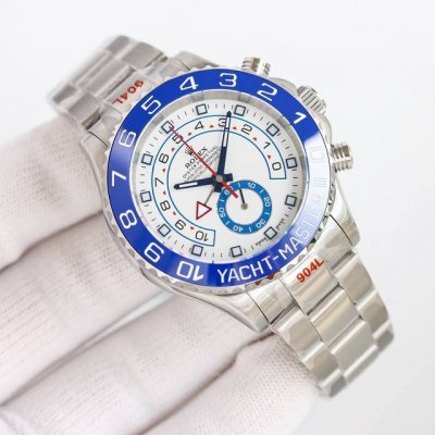品牌：劳力士 Rolex 系列：游艇名仕型Ⅱ 款式：自动机械，44毫米，男士 材质：316L精钢，微纳米电镀；劳力士Ring Command旋转外圈 双向90O