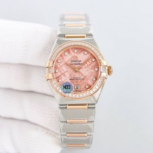白钢 间金 全金 带钻加50 新品引领第五代欧米茄星座 29Mm 完美之作！原装拆解，全方位同步官方！更细致入微的美学设计和更人性化细节！搭载8700同轴机芯