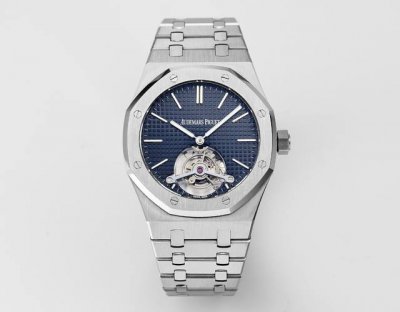 Bbs-Factory 解毒最好的“陀飞轮” 爱彼皇家橡树陀飞轮。 独家订制Cal.2924机芯，动力储存68小时 爱彼依旧保留的八角形表圈、标志性的六角形螺丝