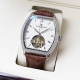 780【精致飞轮 典雅大气】江诗丹顿-Vacheron Constsntin 男士腕表 全自动机械机芯 矿物强化玻璃 316L精钢表壳 真皮表带 商务休闲 优雅