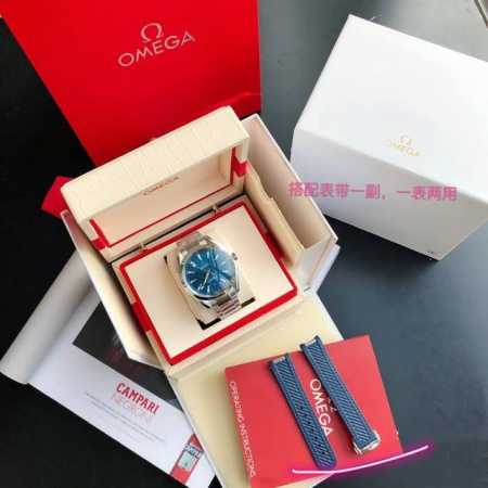 Gd品控，福利爆款回货 #赠送胶带一只表的价格搭配两种表链 海洋魅力 经典爆款Gd品控 西铁城专属 鸥米茄海马系列aqua Terra 150米腕表 经典隽永的 - 点击图像关闭