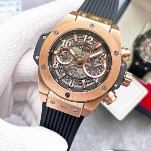 玫20。恒宝 Hublot精品男士腕表，劲爆镂空设计，技艺精湛，独具匠心，尊贵大气，绅士风范。采用全自动机械机芯，顶级316精钢表壳，天然橡胶表带，矿物质超强镜