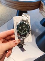 浪琴康卡斯水中霸主 表壳 腕表尺寸41X12Mm。316壳套完美无瑕，打磨工艺高超，延续一丝不苟的卓越品质，树立业界新标杠。陶瓷表圈拥有级别的高级质感，刻度的立