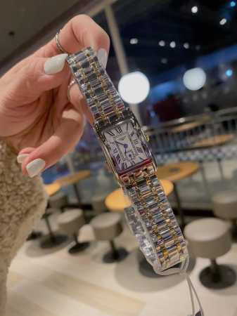 白 金 钢带20 钻20 2024新款首发 浪琴-Longines 新款 戴卓维纳黄金新款 漆绘罗马数字及时标 蓝钢指针 高端配置 搭配精准石英机芯 拱形镀膜玻 - 点击图像关闭