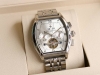 江诗丹顿-Vacheron Constantin 男士腕表 全自动机械机芯 316精钢表壳 高清矿物质镜面 进口小牛皮表带 直径42Mm 厚12Mm 实拍图 该