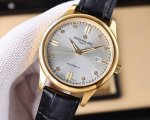 金+50 匠新之作2025推出最新款式百达翡丽patek philippe高版本高级自动腕表 表盘 针 采用夜光设计 男士腕表简单不失大气 40Mm表径 316