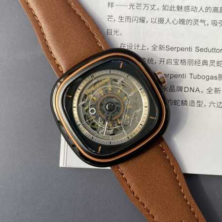 配盒 支持香港、美国直邮 独家新款，现货sevenfriday 七个星期五手表机械男表t2 02 ，7周年全新之作，新款比旧款更薄更轻，大小45.6X4 Mm - 点击图像关闭