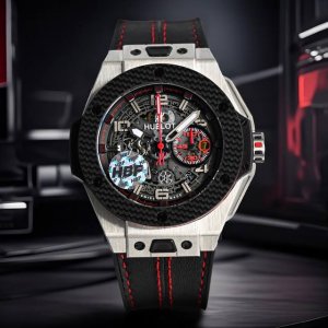 Hbf Factory 恒宝Hublot 宇舶表年度最佳作品 Blg Bang系列401.Oq.0123.Vr碳纤维表圈 复合材质表圈的层次结构 仅限独特魅力序