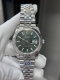 独家实拍图劳力士日志系列 Rolex Datejust型号M126334-0030水波纹绿盘公直径41Mm机芯 瑞士8215机芯Swiss Movement A