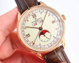 白壳 金壳 Vc 2024最新力作 龙重推出 江诗丹顿历史名作系列3100V 00R三重日历腕表！全真功能！市场最高版本！ 表壳 腕表特别！尺寸为40Mm，采用