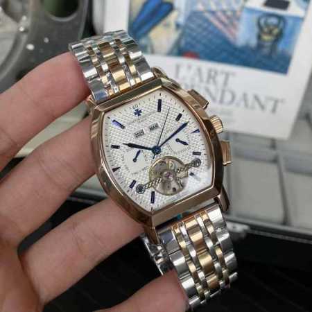 品牌: 江诗丹顿多功能飞轮新品，商务休闲奢华大气类型：精品男士腕表新品表带：真牛皮表带舒适316L精钢表带耐用机芯:高级机械机芯稳定材料：矿物质防刮镜面高清，耐 - 点击图像关闭