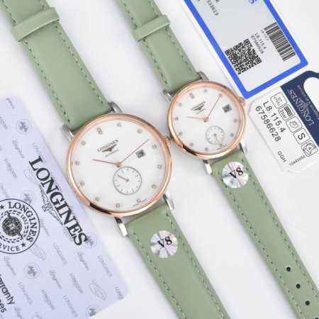 银色 金+20钢带+24年 最新品 V8 真月相 七夕节最佳礼品Longines浪琴官方博雅系列情侣腕表 见证爱奇迹时刻时尚潮流男女腕表。采用进口日本机芯。采用 - 点击图像关闭