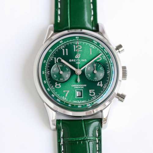 Bls新品 百年灵 Bn5 璞雅B01计时腕表Premier B01 Chronograph 吴彦祖同款 材质： 316L精钢 直径： 42毫米 厚度： 13.
