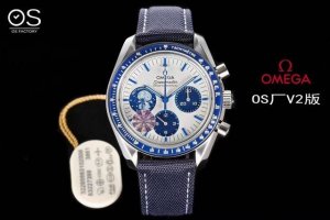 Os厂Snoopy史努比V2升级版到货。产品历经长时间研发改进升级，品质更稳定保障1:采用原装一致高度弧拱形双面防反光蓝宝石锅盖玻璃。2:9点位小秒盘上镌刻有浮
