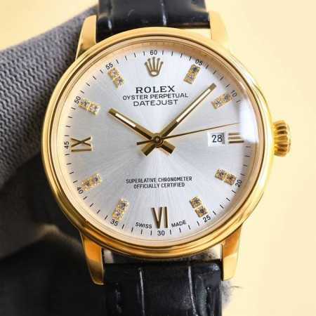 白 金 本店主推 2024最新力作热门款 劳力士 Rolex 最高版本高级自动腕表！男士腕表独特的商务复古风格，恒久魅力，高档定制搭配40Mm表径，316精钢表 - 点击图像关闭