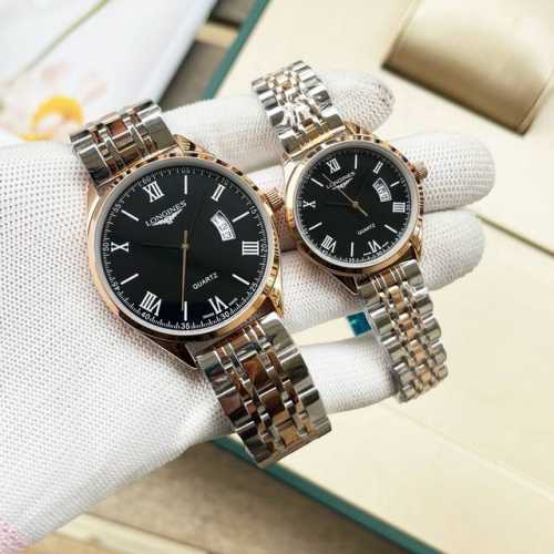 金+20钢带+20。 最新经典浪琴-Longines 情侣对表 原装进口石英机芯 钢化玻璃 316L精钢表壳 直径男40Mm女30Mm 厚8Mm如果今天的阳光停