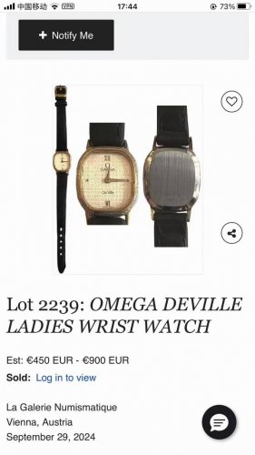 非常美的一款中古表， 安利山18K包金欧米伽中古表太懂女孩子了吧 超级无敌极品的一只欧米伽蝶飞 瑞士 石英机芯 17X20Mm 很温柔的方盘轻八角难得的原带原扣