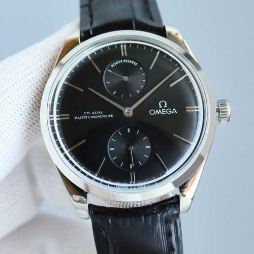 白壳 金玫 带钻加100 重磅推出Omega 欧米茄碟飞名典系列手动机械 腕表 至臻天文台表径 40毫米，购入原版开模，历时6个月，12点位置采用动能储备功能，